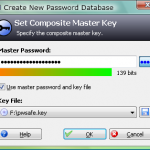 KeePass - Använd säkerhetsnyckel KeePass - Använd säkerhetsnyckel