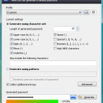 KeePass - Inställningar för lösenordsgeneratorn KeePass - Inställningar för lösenordsgeneratorn