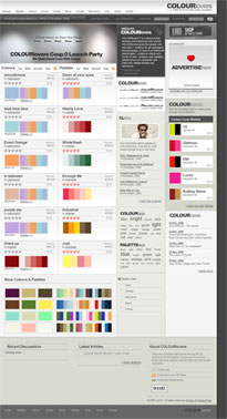 Länk till webbsida med färgkoder