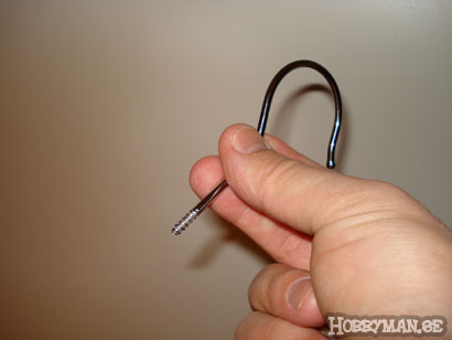 Galgkroken är lösskruvad