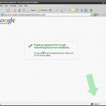 Introduktionssida visas